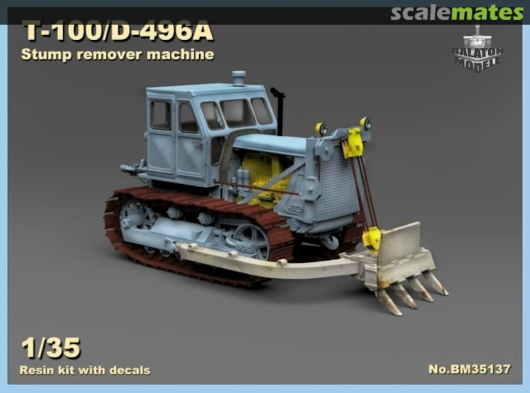 Boxart T-100/D-496A Stump Remover BM35137 Balaton Modell