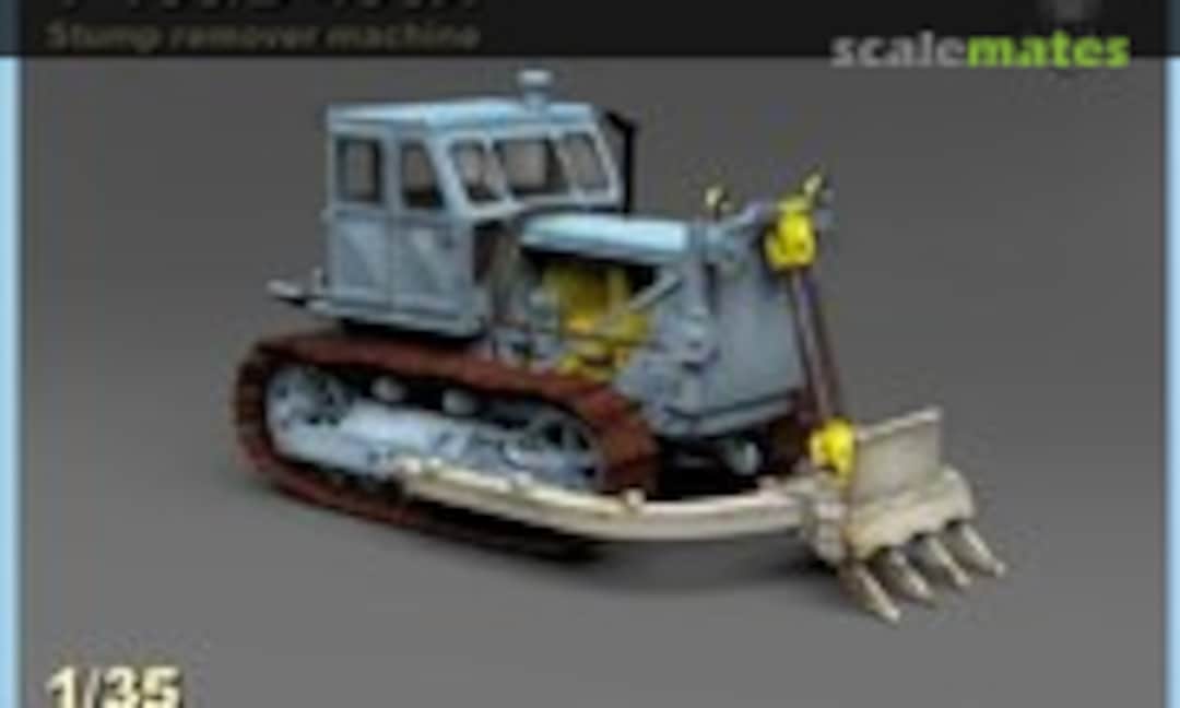 1:35 T-100/D-496A Stump Remover (Balaton Modell BM35137) BM35137