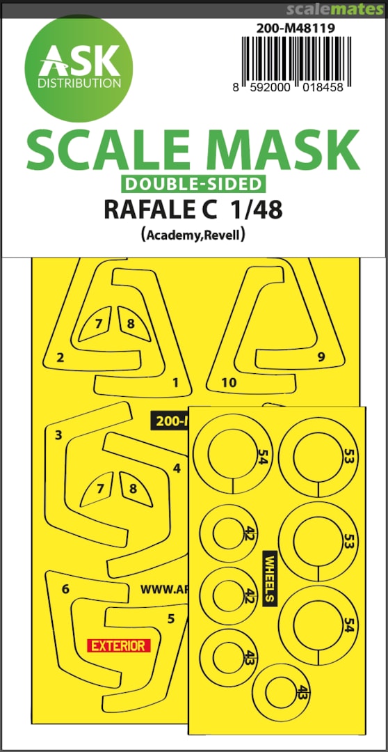 Boxart Dassault Rafale C 200-M48119 ASK Boxart Dassault Rafale C 200-M48119 ASK