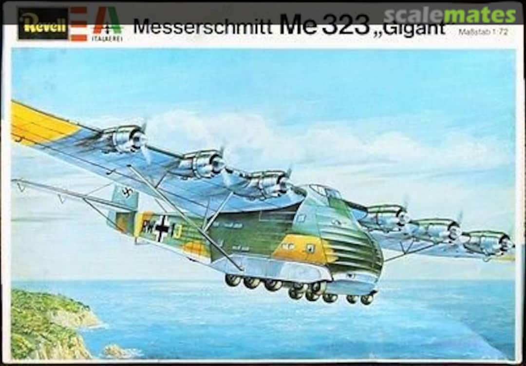 Boxart Messerschmitt Me 323 "Gigant" H-2019 Revell/Italaerei Boxart Messerschmitt Me 323 "Gigant" H-2019 Revell/Italaerei