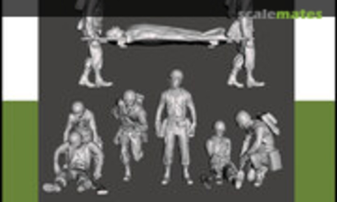 1:72 WWII US Medics (Mironious Models MM72049) MM72049