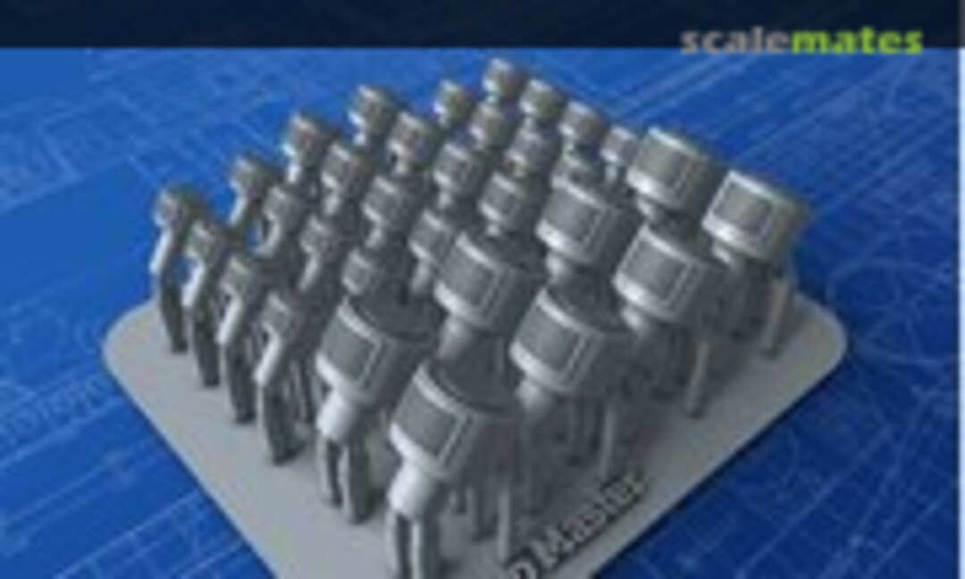 1:350 Large Mushroom Vents (Micro Master MM0263P) MM0263P