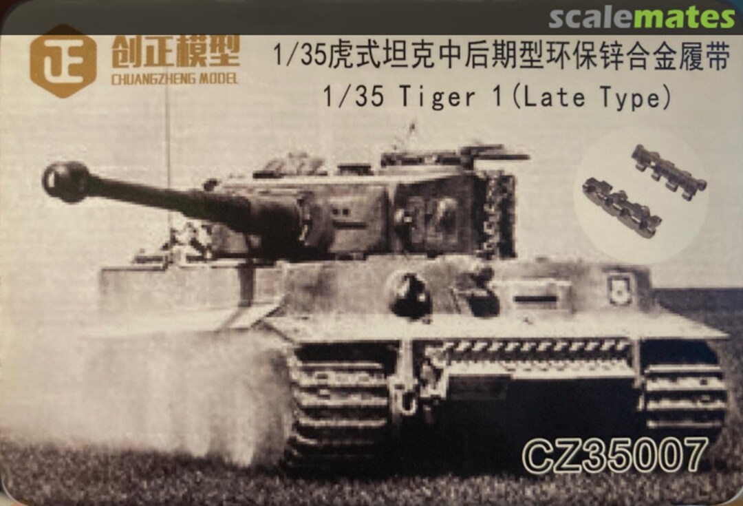 Boxart Tiger I (Late Type) CZ35007 Chuangzheng Model