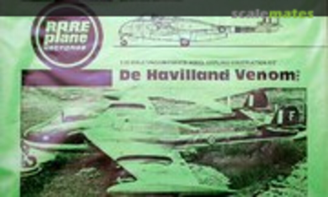 1:72 de Havilland Venom (RarePlane RP4004)