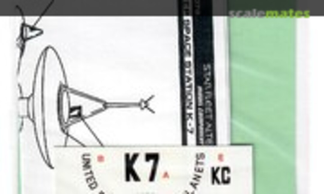 1:7600 Deep Space Station K-7 Decals (PNT Models 4078) 4078