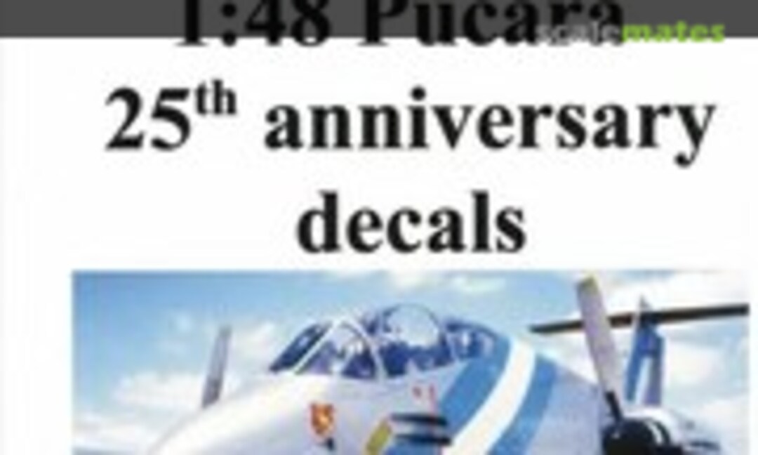 1:48 Pucara 25th Anniversary Scheme (Heritage Aviation Models )
