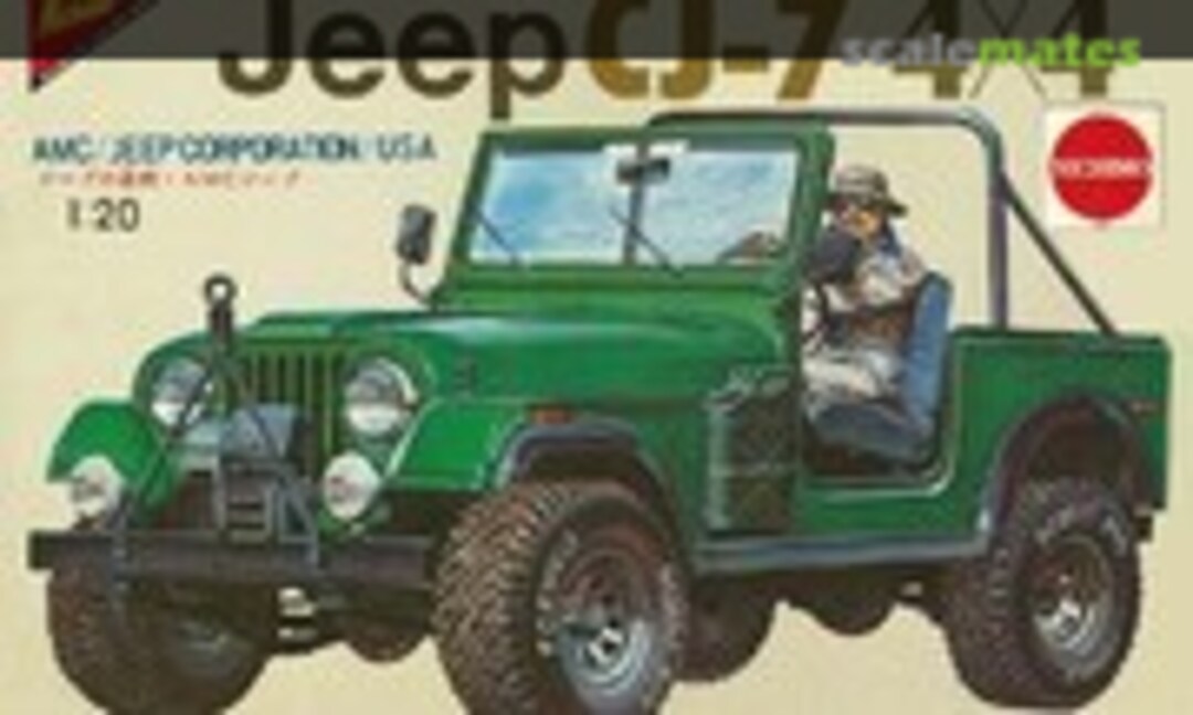 1:20 Jeep CJ-7 4X4 (Nichimo MC2026)