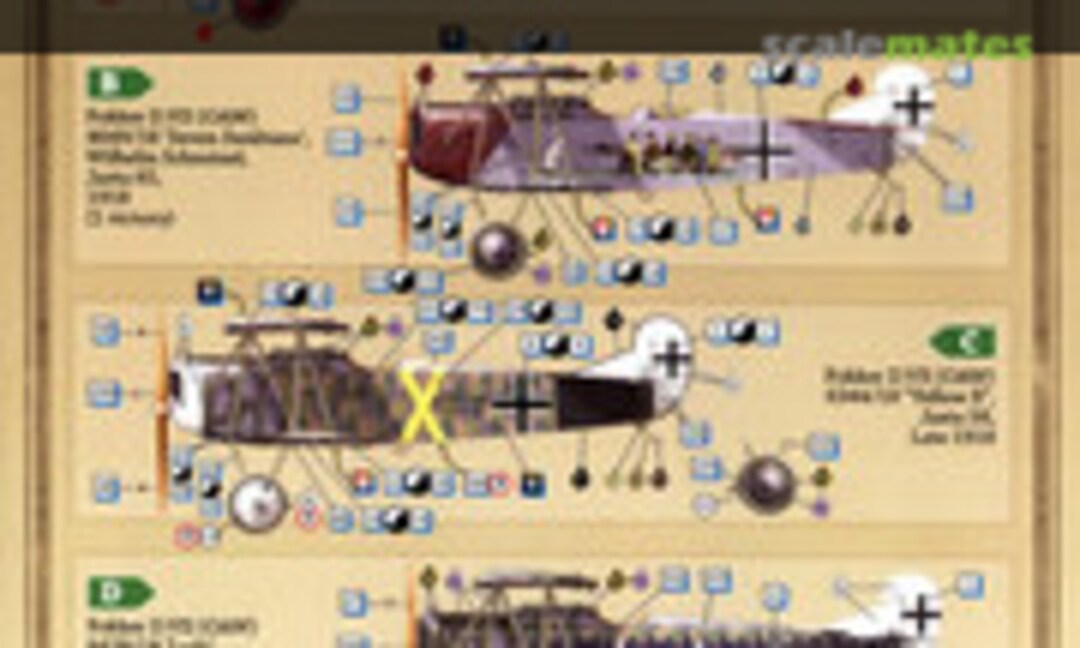 1:32 Fokker D.VII (OAW) Fighting Fokkers Part 4 (Wingnut Wings 30009) 30009