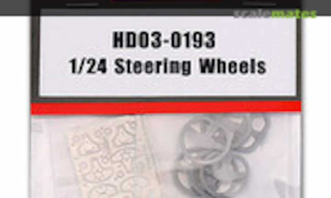 1:24 Steering Wheels (Hobby Design HD03-0193)