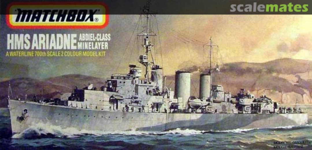 Boxart HMS Ariadne PK-61 Matchbox Boxart HMS Ariadne PK-61 Matchbox