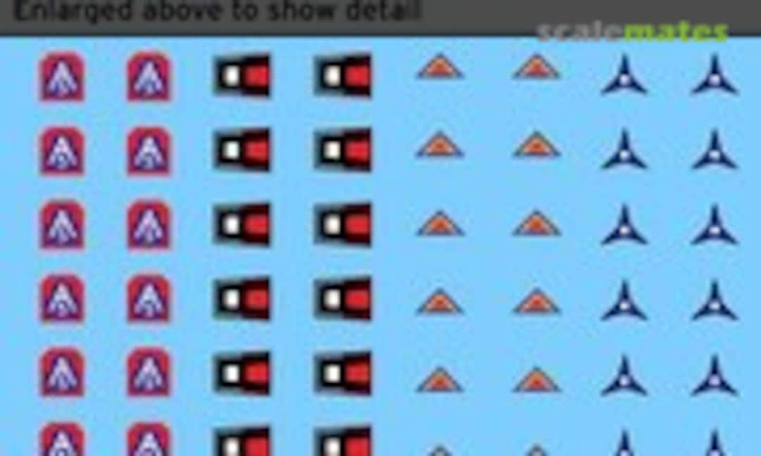 1:35 US Army and Corps patches (Archer AR99067) AR99067