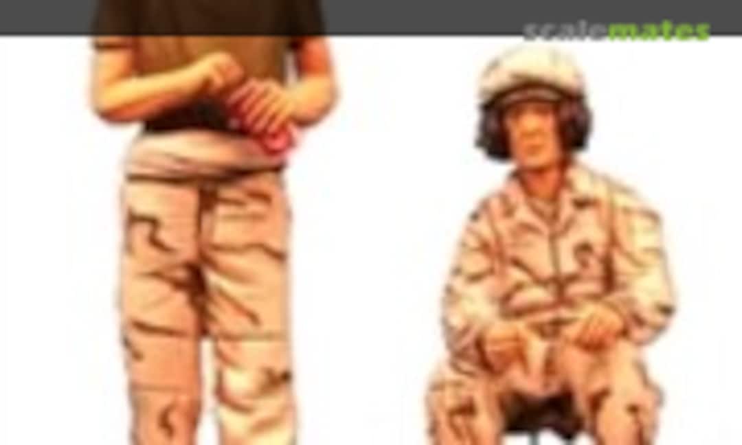 1:35 AAVR-7 Crane Boom Crew (Warriors 35662) 35662