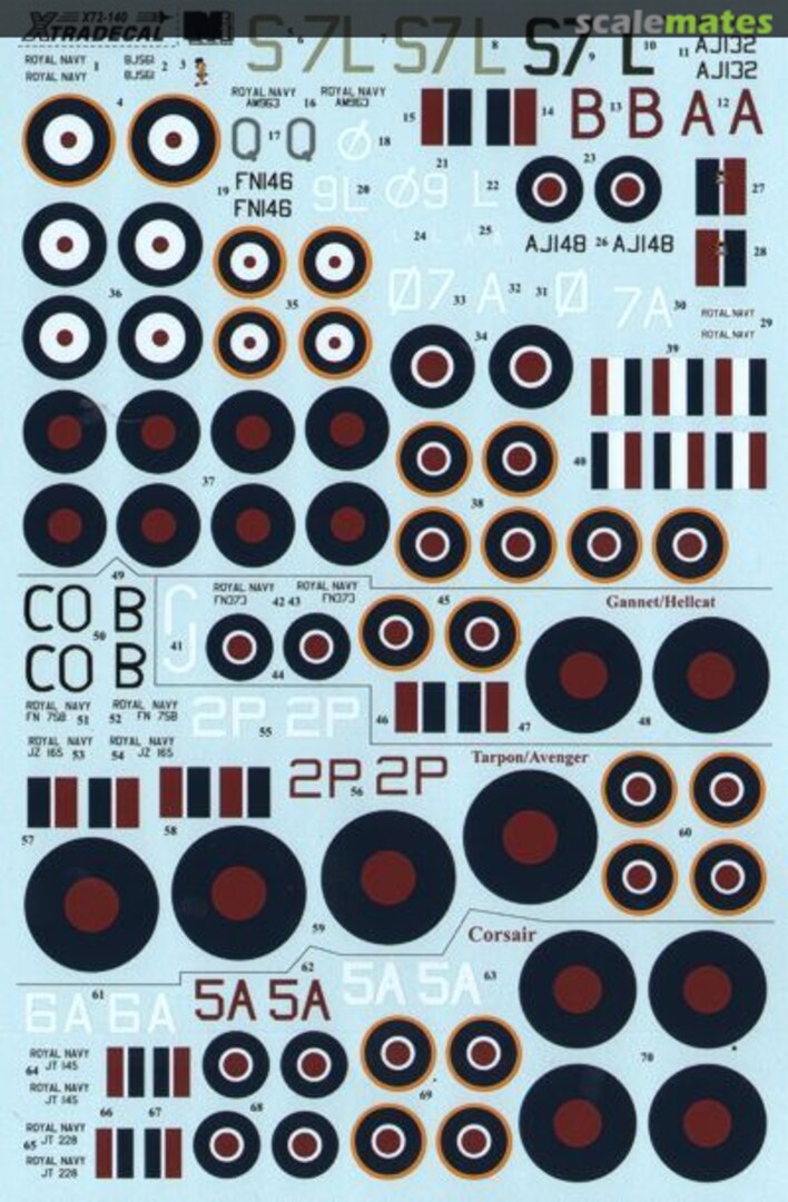 Boxart Yanks with Roundels, Part 1 X72140 Xtradecal Boxart Yanks with Roundels, Part 1 X72140 Xtradecal