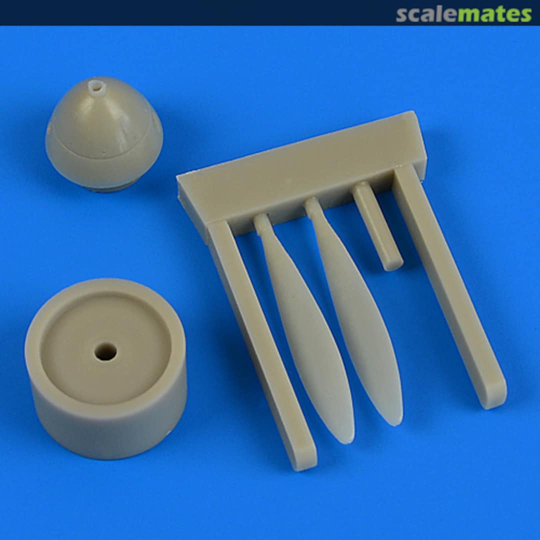 Boxart I-153 Chaika - Propeller "C" w/ Tool QB 72 529 Quickboost