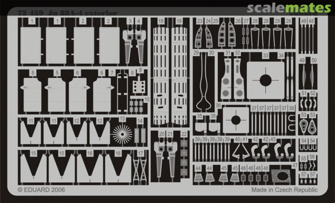 Boxart Ju 88A-4 exterior 72 459 Eduard Boxart Ju 88A-4 exterior 72 459 Eduard