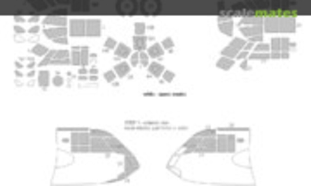 1:48 Bristol Blenheim Mk.IF EXPERT kabuki masks (New Ware NWAM0540) NWAM0540