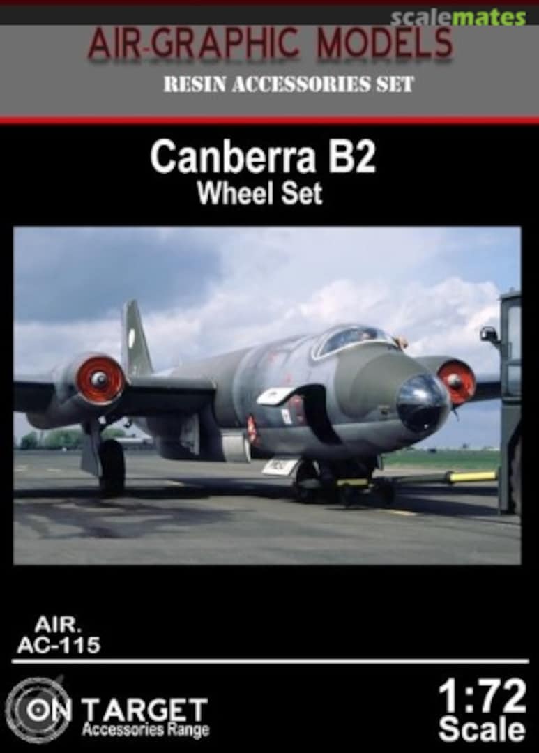 Boxart Canberra B2 Wheel Set AIR.AC-115 Air-Graphics Models Boxart Canberra B2 Wheel Set AIR.AC-115 Air-Graphics Models