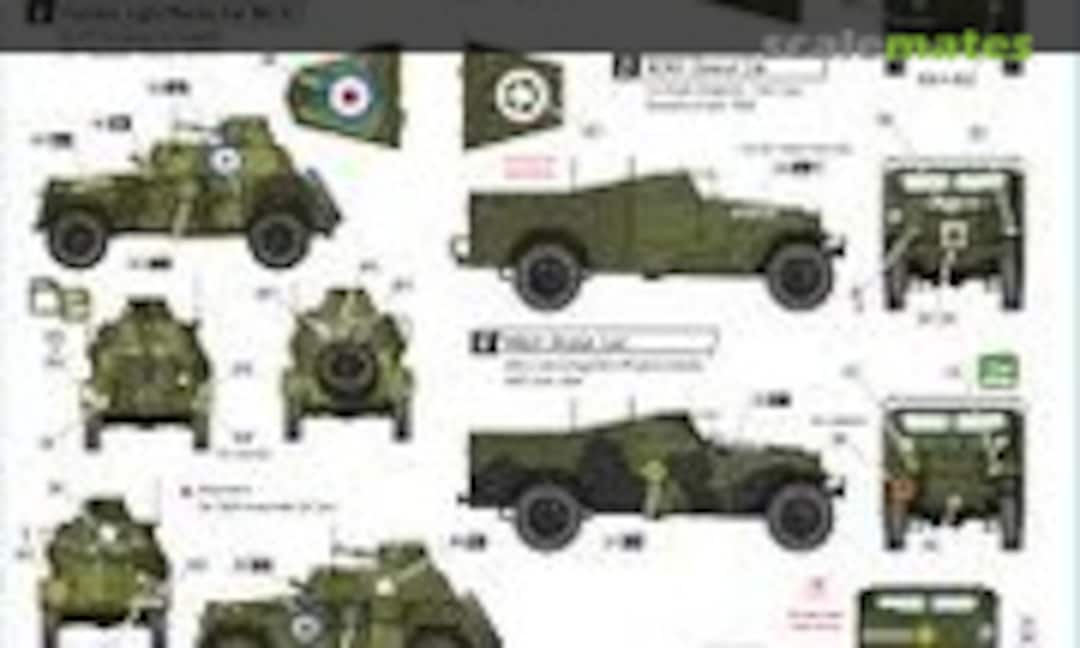 1:35 British Armoured Cars # 2 (Star Decals 35-C1205) 35-C1205