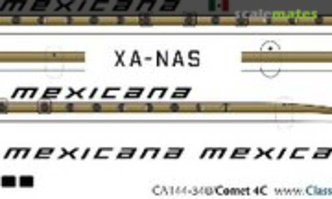 1:144 Mexicana Comet 4C (Classic Airlines CA144-340) CA144-340