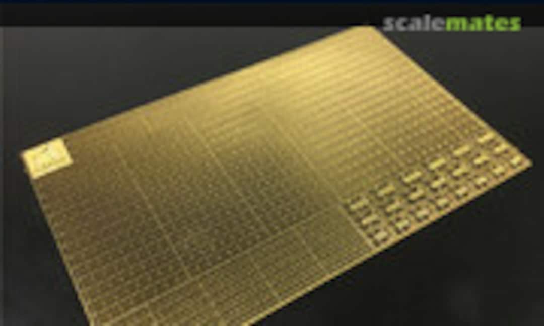 1:700 Generic Three-Bar Railings (ChuanYu Model Ship CYPE005)