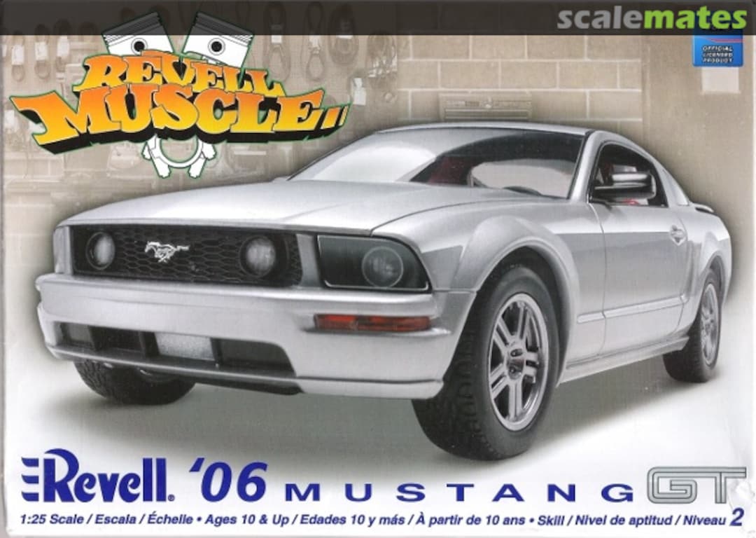 Boxart '06 Mustang GT 85-2839 Revell Boxart '06 Mustang GT 85-2839 Revell