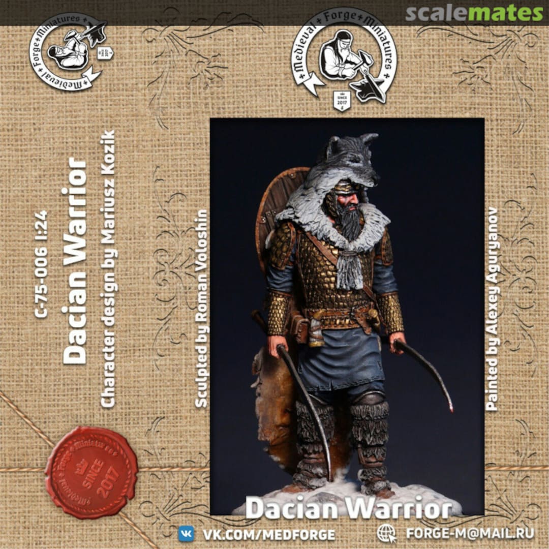 Boxart Dacian Warrior C-75-006 Medieval Forge Miniatures Boxart Dacian Warrior C-75-006 Medieval Forge Miniatures