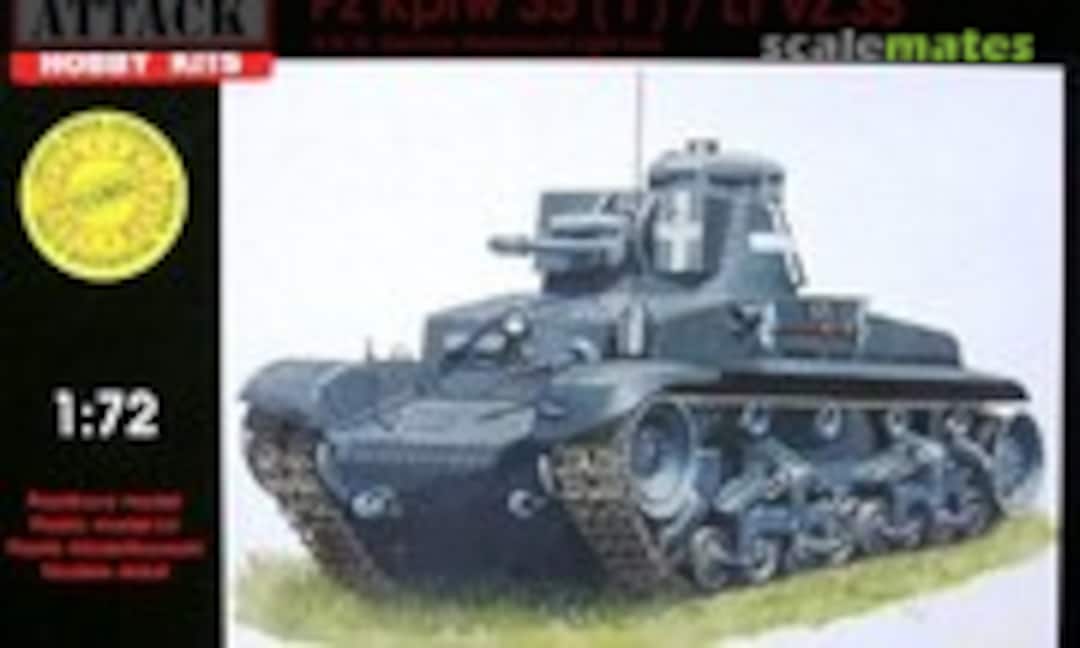 1:72 Pz.Kpfw. 35(t)/LT vz.35 (Attack Hobby Kits 72SE01)