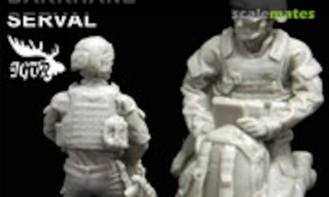 1:35 FRENCH SOLDIER N°9 OPERATION BARKHANE / SERVAL (Blast Models BL35329K) BL35329K