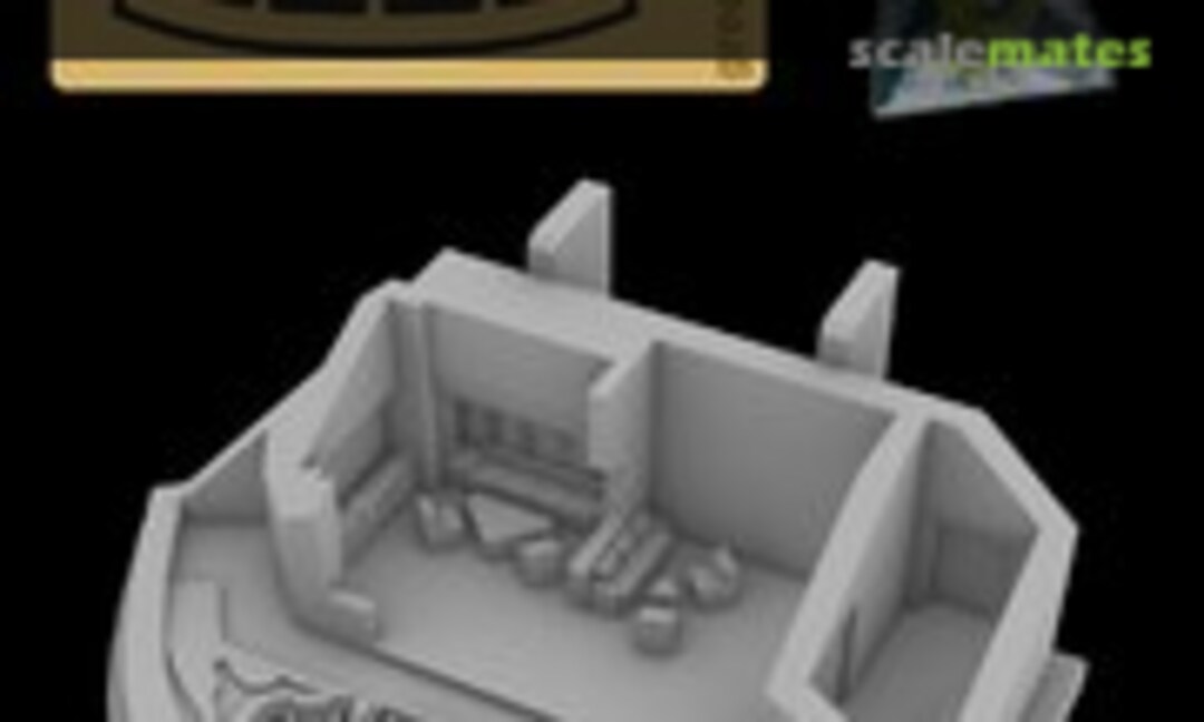 1:350 NCC-1701 Refit Officer Lounge (Greenstrawberry 17122-1/350) 17122-1/350