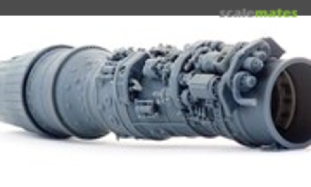 1:32 Sukhoi Su-27 engine Saturn AL31 installed (Tecnikit 197) 197