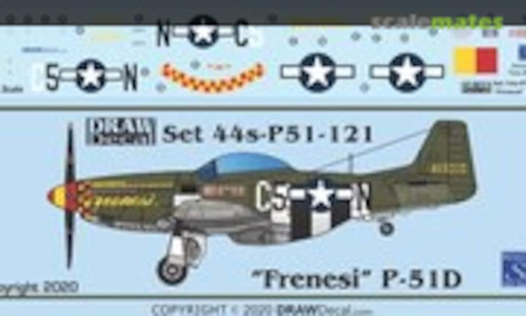 1:144 “Frenesi” P-51D (Draw Decal 44-P51-121) 44-P51-121