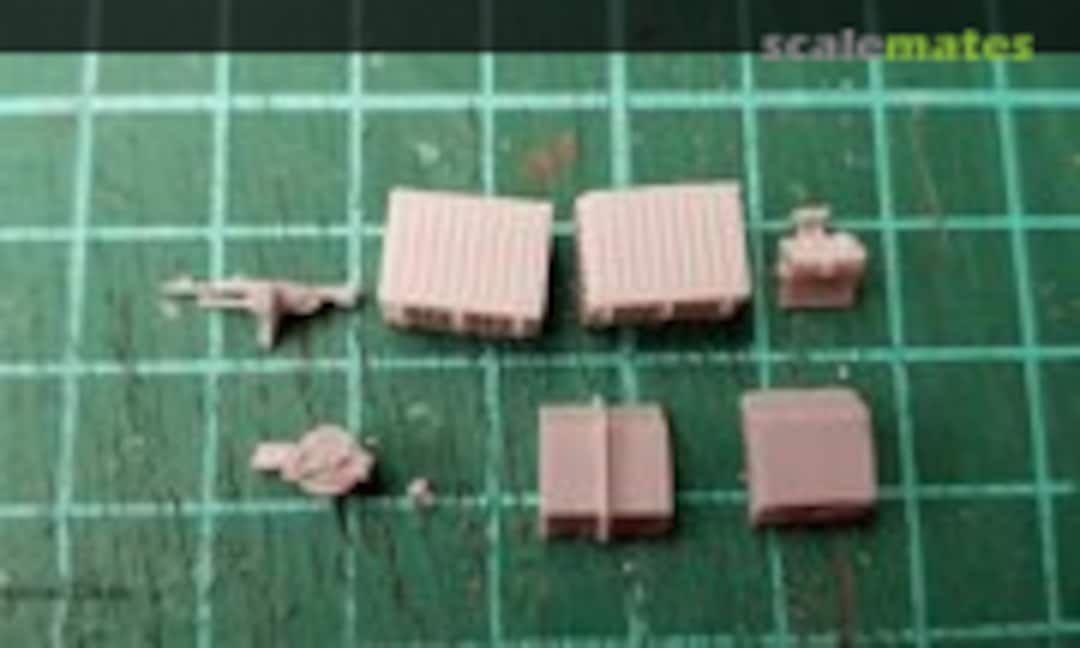 1:87 MAN kat1, 10 to mil gl, Zubehör, Kleinteile, (Scale Model Team SMT-0921) SMT-0921