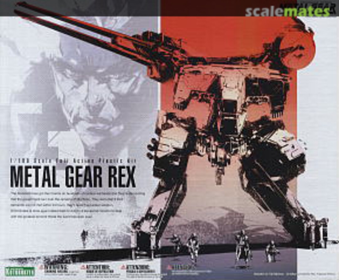 Boxart 1/100 Metal Gear REX (Reissue) KP-221X Kotobukiya