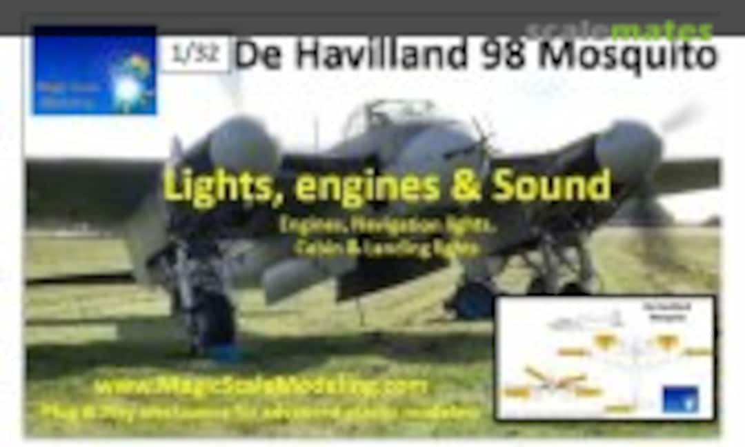 1:32 DH Mosquito - Lighting, Engines and Sound (Magic Scale Modeling MSM-024) MSM-024
