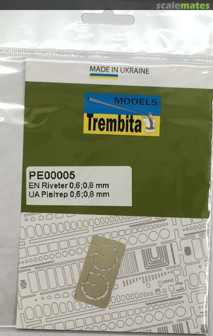 Boxart Riveter 0,6/0,8 mm PE00005 Trembita Models Boxart Riveter 0,6/0,8 mm PE00005 Trembita Models
