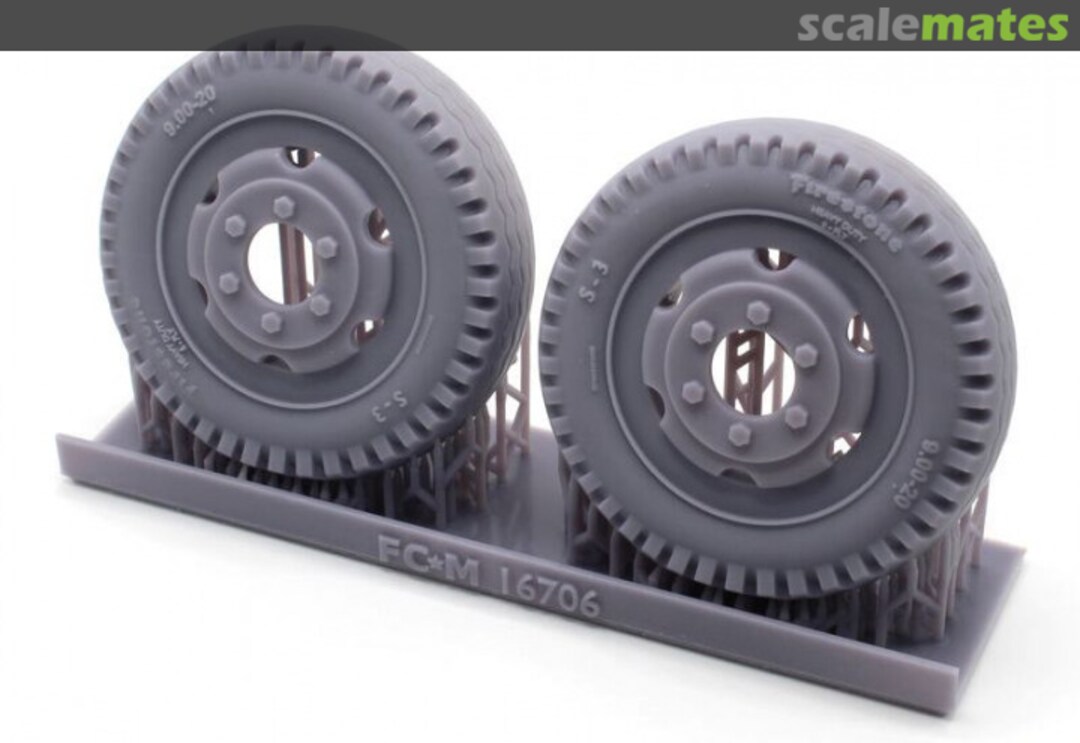 Contents US M3 Halftrack - Weighted HW Tires (3D-Printed) 16706 FC Model Trend