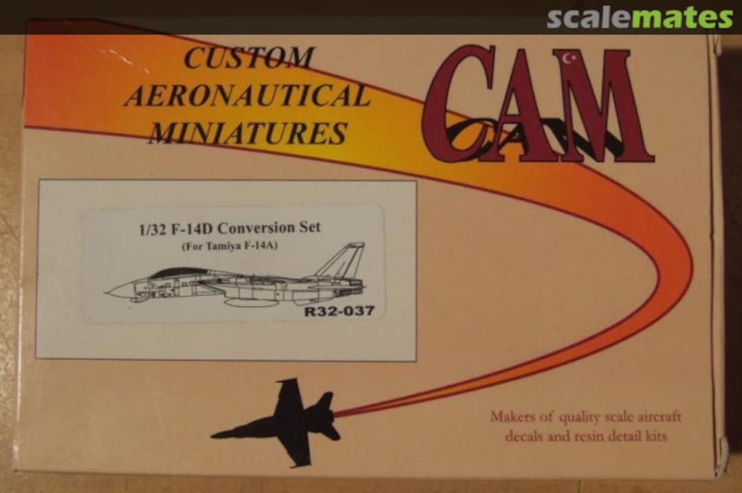Boxart F-14D Conversion Set R32-037 CAM Boxart F-14D Conversion Set R32-037 CAM