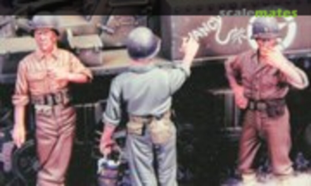 1:35 M-12 SP Gun Crew (Warriors 35338) 35338