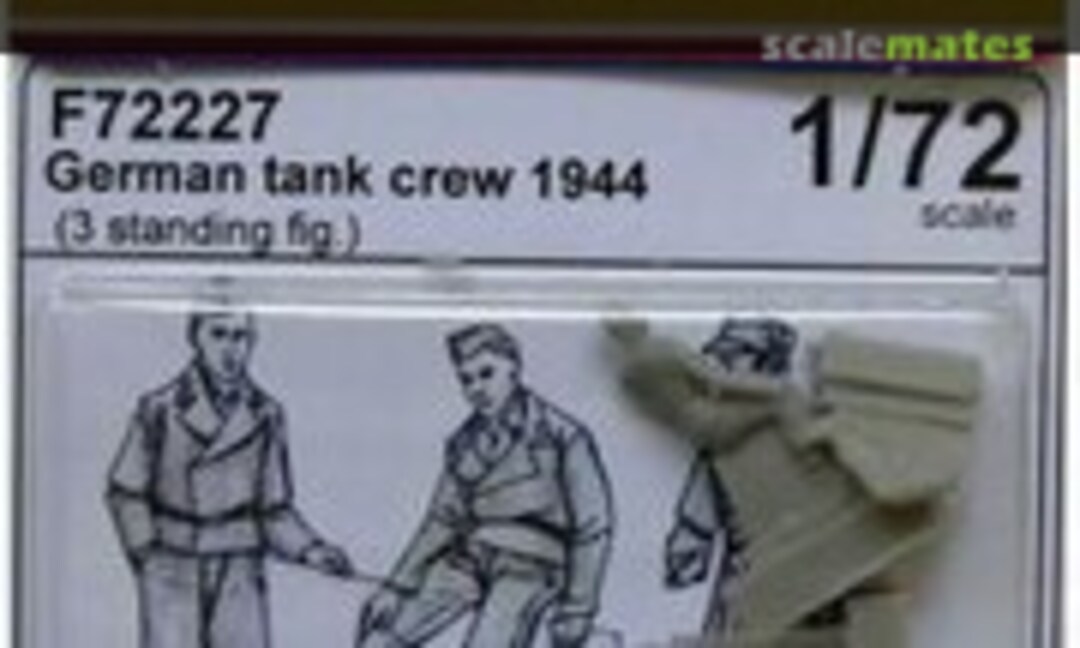 1:72 German tank crew 1944, standing (CMK F72227) F72227