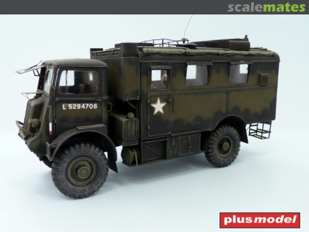 Boxart Bedford QLR - body No. 3 - conv. set 098 PlusModel Boxart Bedford QLR - body No. 3 - conv. set 098 PlusModel