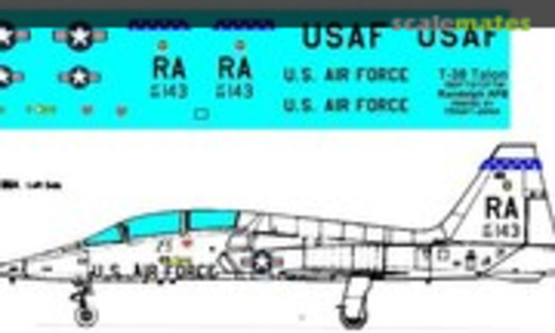 1:144 NorthROP T-38 TALON USAF TRAINER (AIRALEX )
