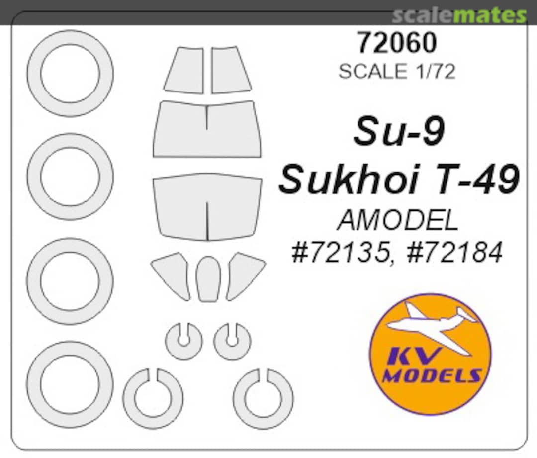 Boxart Su-9/Sukhoi T-49 72060 KV Models Boxart Su-9/Sukhoi T-49 72060 KV Models