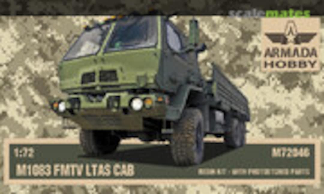 1:72 M1083 FMTV LTAS Cab (resin kit &amp; PE parts) (Armada Hobby M72046)