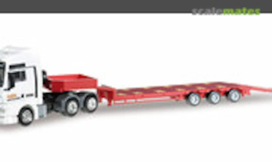 1:87 MAN TGX XXL Semitieflade-Sattelzug &quot;Circus Krone&quot; (Herpa 304030)