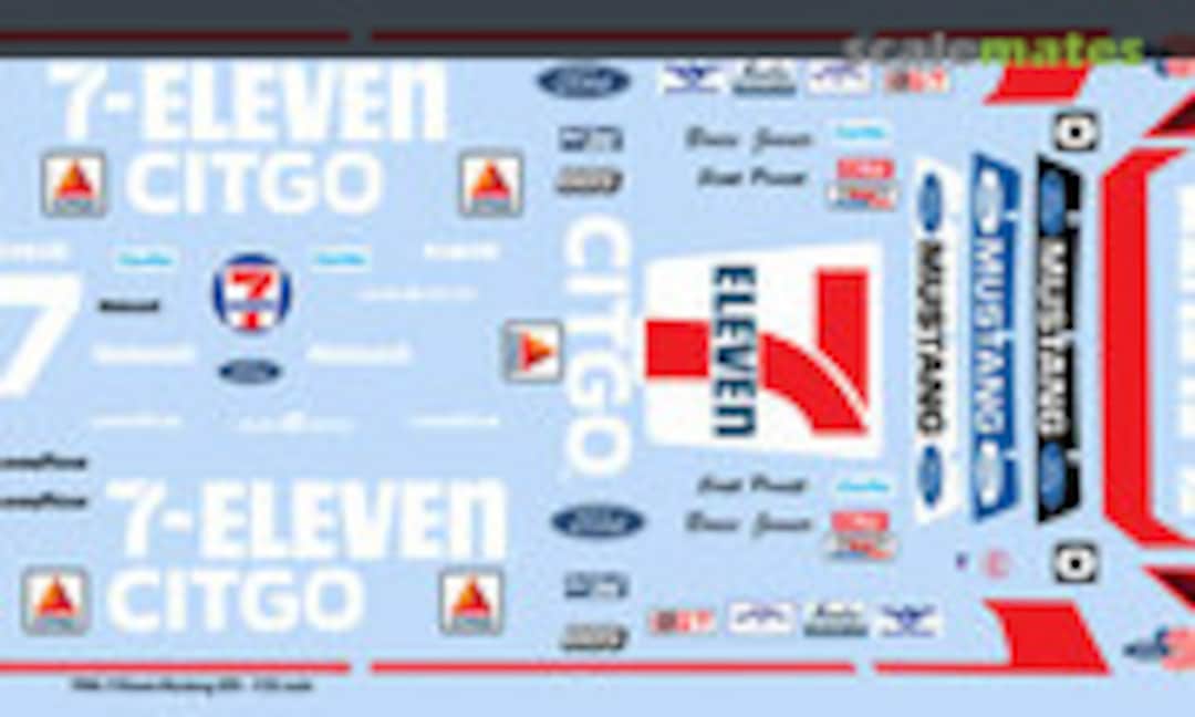 1:25 Ford Mustang GTO "7-ELEVEN" (Indycals )