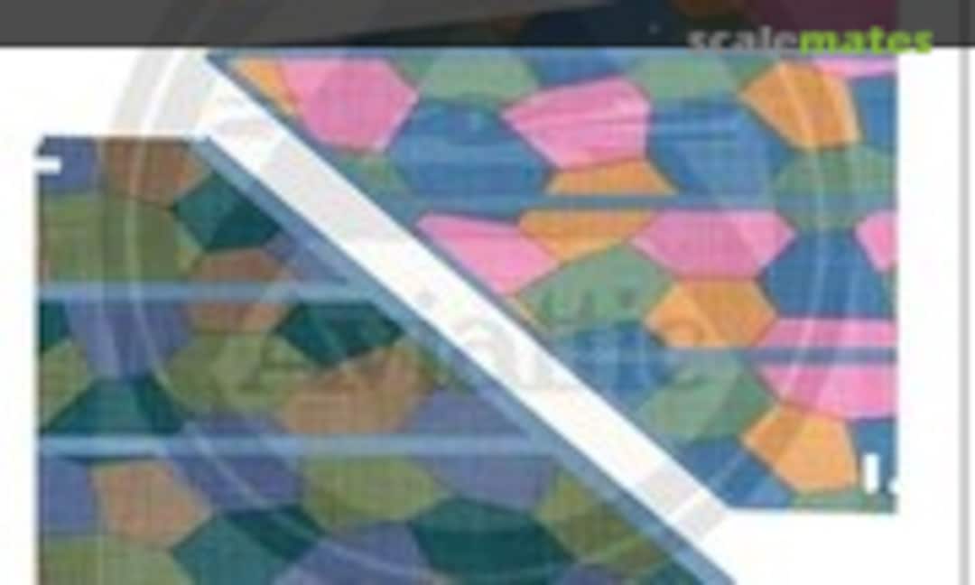 1:32 Fokker D.VII (OAW built) 4 colour 'lozenge' tail with blue rib tapes (new tail sets) (Aviattic ATT32189) ATT32189