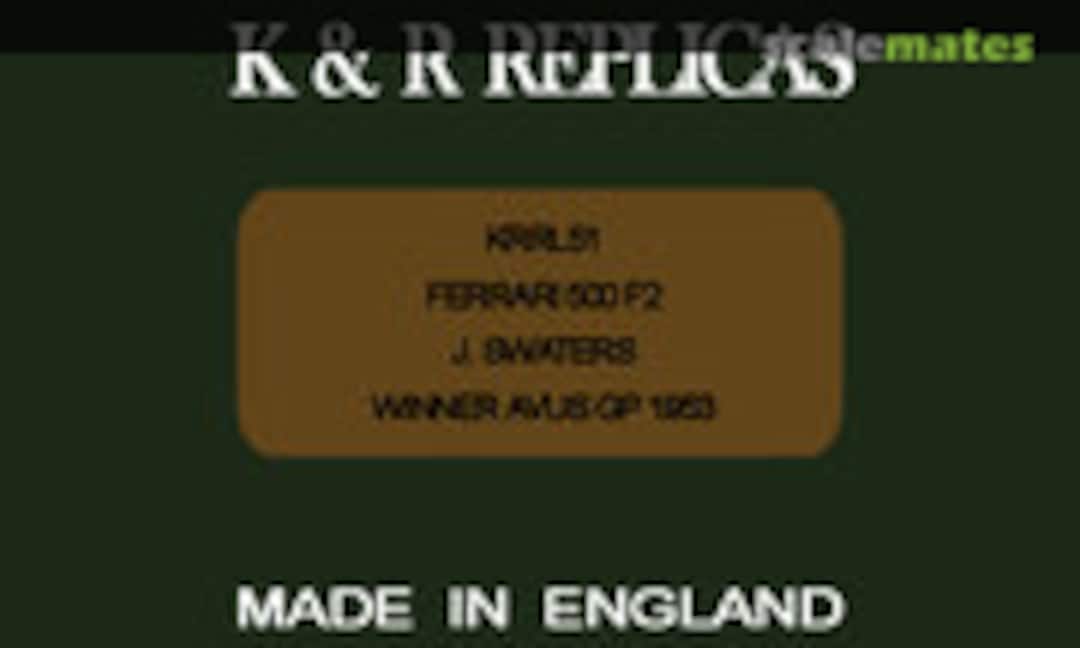 1:43 Ferrari 500 F2 (K&R Replicas KRRL51) KRRL51