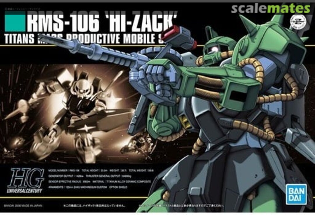 Boxart RMS-106 Hi-Zack 5057950 Bandai Spirits