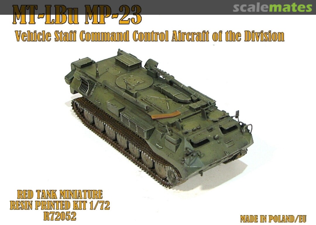 Boxart MT-LBu MP-23 R72052 Red Tank Miniature Boxart MT-LBu MP-23 R72052 Red Tank Miniature