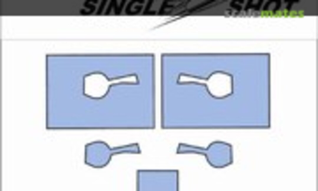 1:48 Wheel Bay Masks for Bf 109E-3,4,7 (Q-M-T M48033) M48033